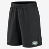 Nike Men's Dri-fit Stretch (nfl New York Jets) Shorts In Black