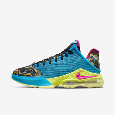 Nike Lebron 19 Low Basketball Shoes In Red/white/yellow