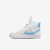 Nike Blazer Mid '77 Se Dance Little Kids' Shoes In White/university Blue/black