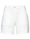 Zhelda Denim Shorts In White