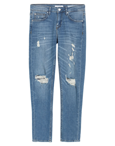 Met Jeans Denim Cropped In Blue