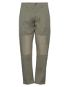 Siviglia White Pants In Military Green