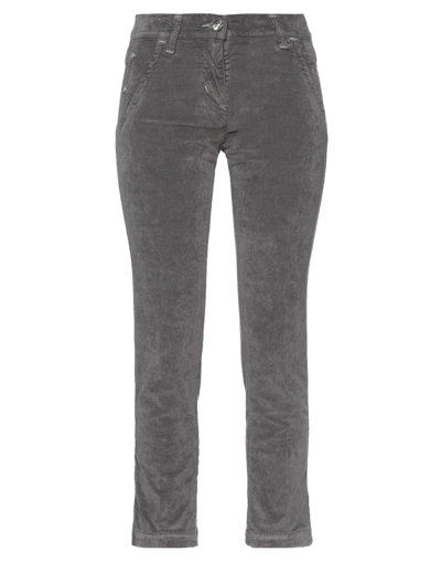 Jacob Cohёn Cropped Pants In Grey