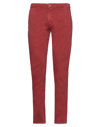 Squad² Pants In Brick Red