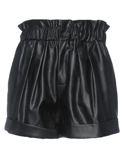 Aniye By Woman Shorts & Bermuda Shorts Black Size 8 Viscose, Polyurethane
