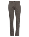 Yan Simmon Pants In Dark Brown