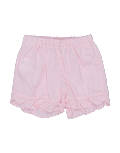 Aletta Kids'  Newborn Girl Shorts & Bermuda Shorts Pink Size 3 Cotton