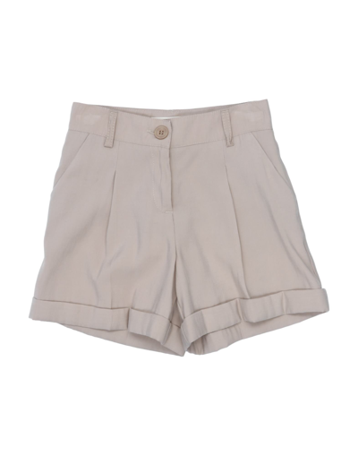 Vicolo Babies' Shorts & Bermuda Shorts In Beige