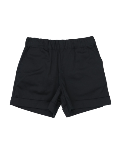 Vicolo Toddler Girl Shorts & Bermuda Shorts Black Size 4 Cotton, Elastane In Black