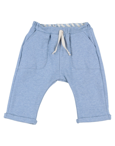 Aletta Kids'  Newborn Boy Pants Blue Size 3 Cotton