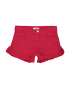 Msgm Kids' Shorts & Bermuda Shorts In Red