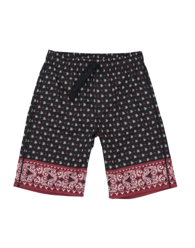 Dolce & Gabbana Kids'  Toddler Boy Shorts & Bermuda Shorts Black Size 7 Cotton