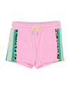 Marc Jacobs Logo Side-stripe Shorts In Pink