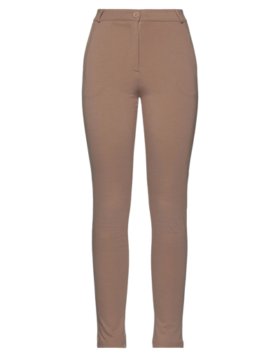 Take-two Pants In Beige