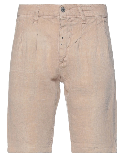 Cedilla Man Shorts & Bermuda Shorts Beige Size 30 Cotton, Elastane