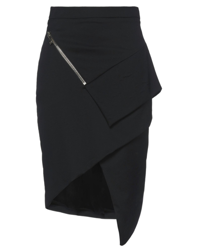 Les Hommes - Femme Mini Skirts In Black