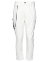 Imperial Cropped Pants In White