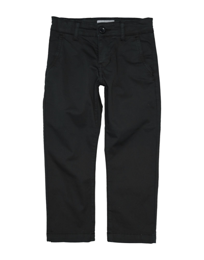 Paolo Pecora Babies'  Toddler Boy Pants Black Size 4 Cotton, Elastane