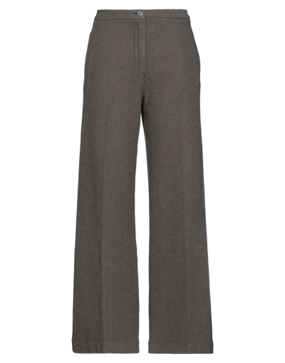 Shaft Pants In Beige