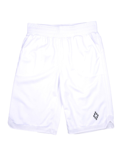 Marcelo Burlon County Of Milan Kids' Marcelo Burlon Toddler Boy Shorts & Bermuda Shorts White Size 6 Polyester