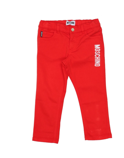 Moschino Baby Kids' Pants In Red