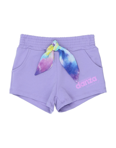 Dimensione Danza Kids'  Short Felpa Bimba Toddler Girl Shorts & Bermuda Shorts Light Purple Size 3 Cotton,