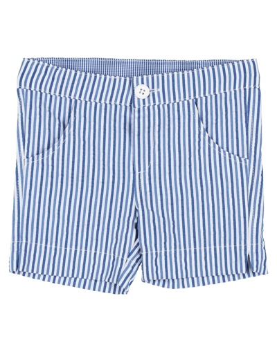 Aletta Kids'  Newborn Boy Shorts & Bermuda Shorts Blue Size 3 Cotton