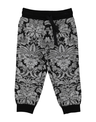 Dolce & Gabbana Kids' Pants In Black