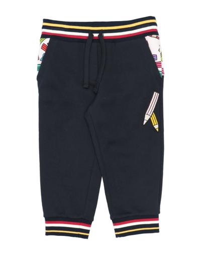 Dolce & Gabbana Babies' Pants In Dark Blue