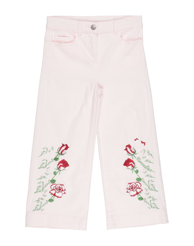 Monnalisa Jeans In Light Pink