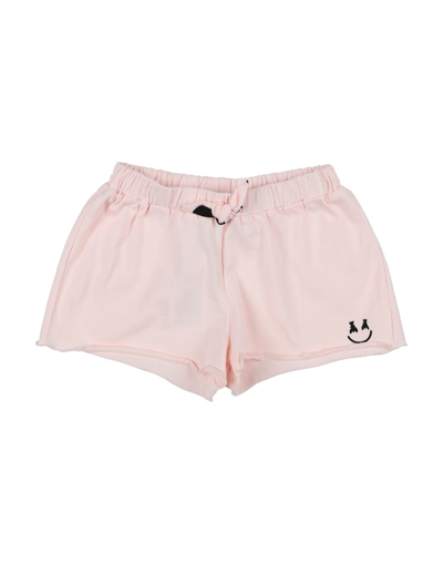Patrizia Pepe Kids'  Newborn Girl Shorts & Bermuda Shorts Light Pink Size 0 Cotton, Elastane