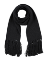 Les Hommes Scarves In Steel Grey