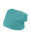 Hemisphere Hats In Turquoise