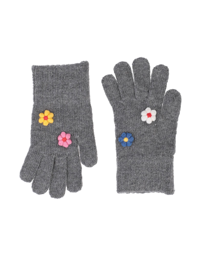 Dolce & Gabbana Kids' Gloves In Grey