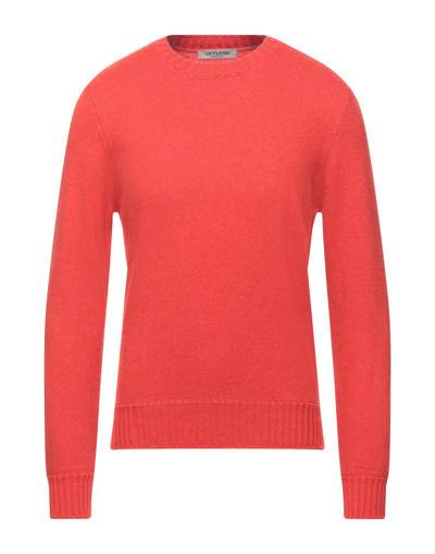 La Fileria Sweaters In Orange