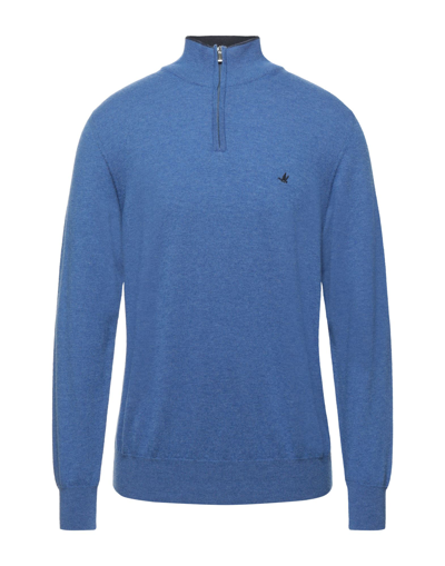 Brooksfield Turtlenecks In Azure