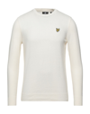 Lyle & Scott Sweaters In White