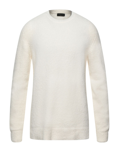 Roberto Collina Sweaters In White