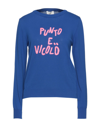 Vicolo Sweaters In Blue