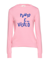 Vicolo Sweaters In Pink