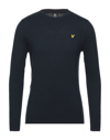 Lyle & Scott Sweaters Blue In Dark Blue