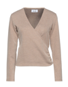 Niū Sweaters In Beige