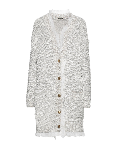 Elisabetta Franchi Cardigans In White