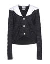 Ganni Cardigans In Blue