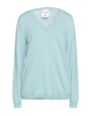 Semicouture Sweaters In Sky Blue
