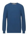 La Fileria Sweaters In Navy Blue