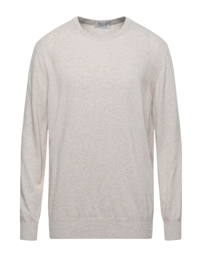 Tsd12 Sweaters In Beige