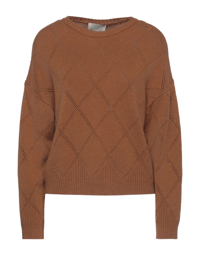 N.o.w. Andrea Rosati Cashmere Sweaters In Beige