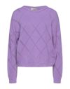 N.o.w. Andrea Rosati Cashmere Sweaters In Light Purple