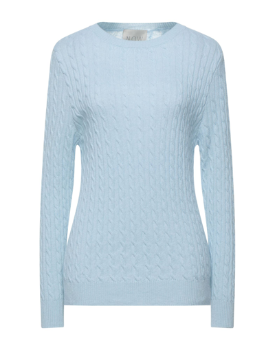N.o.w. Andrea Rosati Cashmere Sweaters In Blue